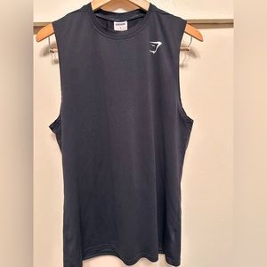 Gymshark tank top Mens Sleeveless Logo Front